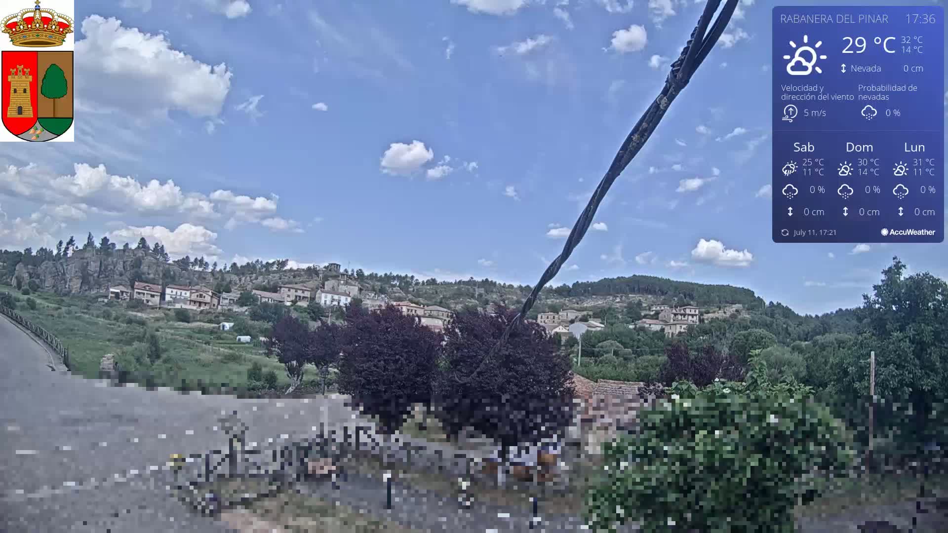 Rabanera del Pinar Village Live Cam - Burgos, Castile&Leon, Spain