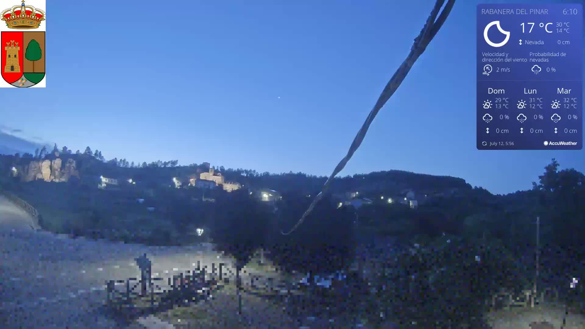 Rabanera del Pinar Village Live Cam - Burgos, Castile&Leon, Spain