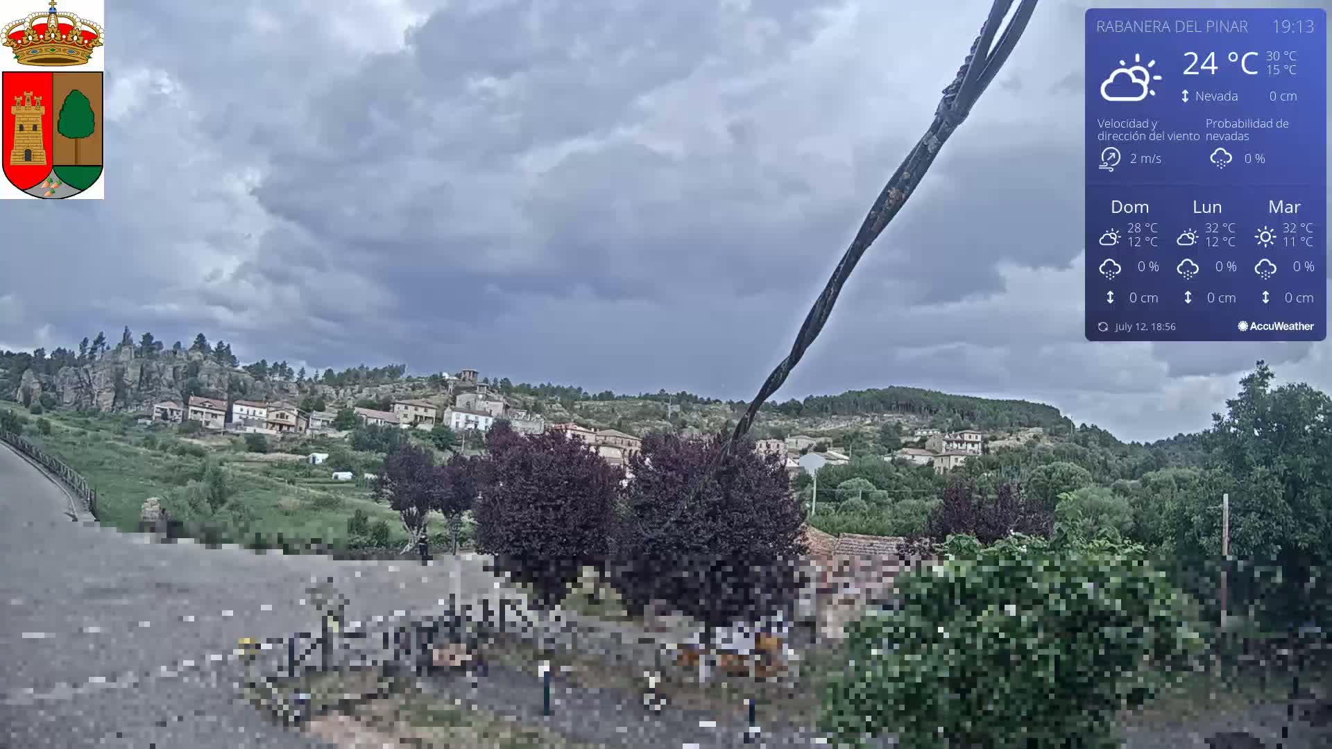 Rabanera del Pinar Village Live Cam - Burgos, Castile&Leon, Spain
