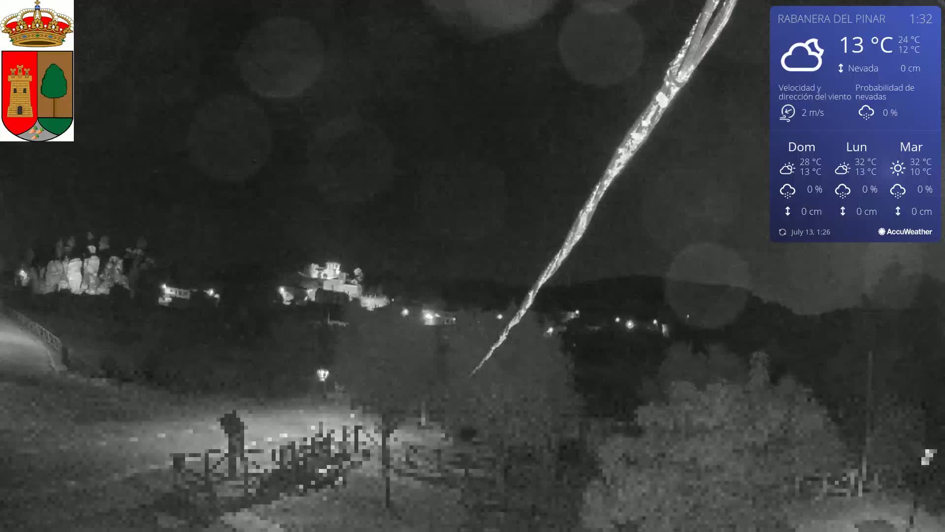 Rabanera del Pinar Village Live Cam - Burgos, Castile&Leon, Spain