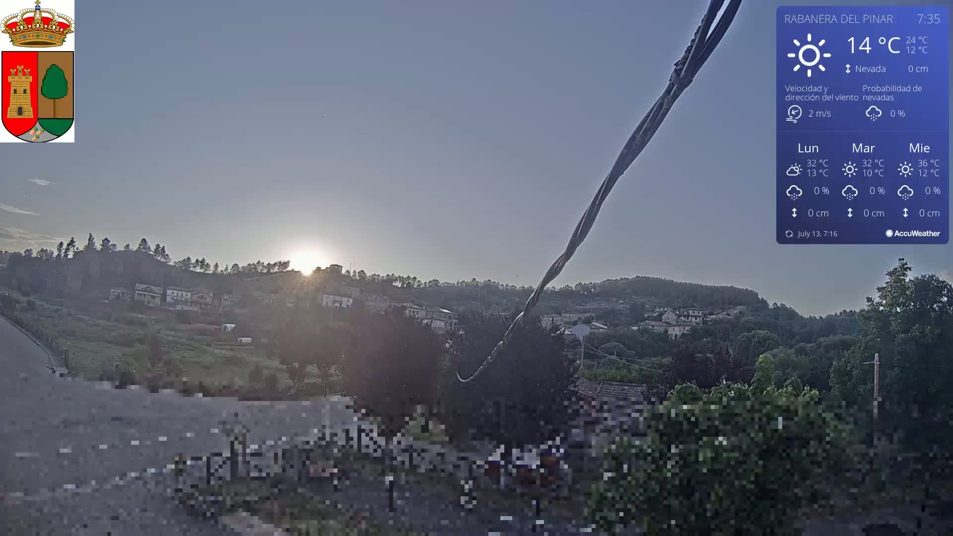 Rabanera del Pinar Village Live Cam - Burgos, Castile&Leon, Spain