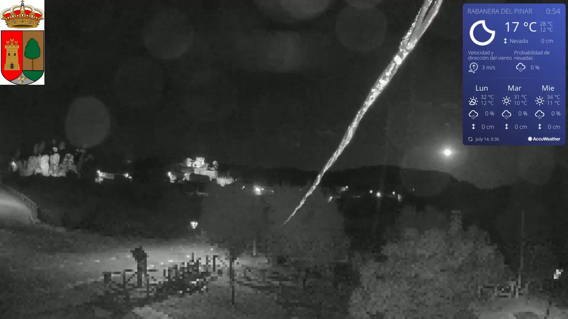 Rabanera del Pinar Village Live Cam - Burgos, Castile&Leon, Spain