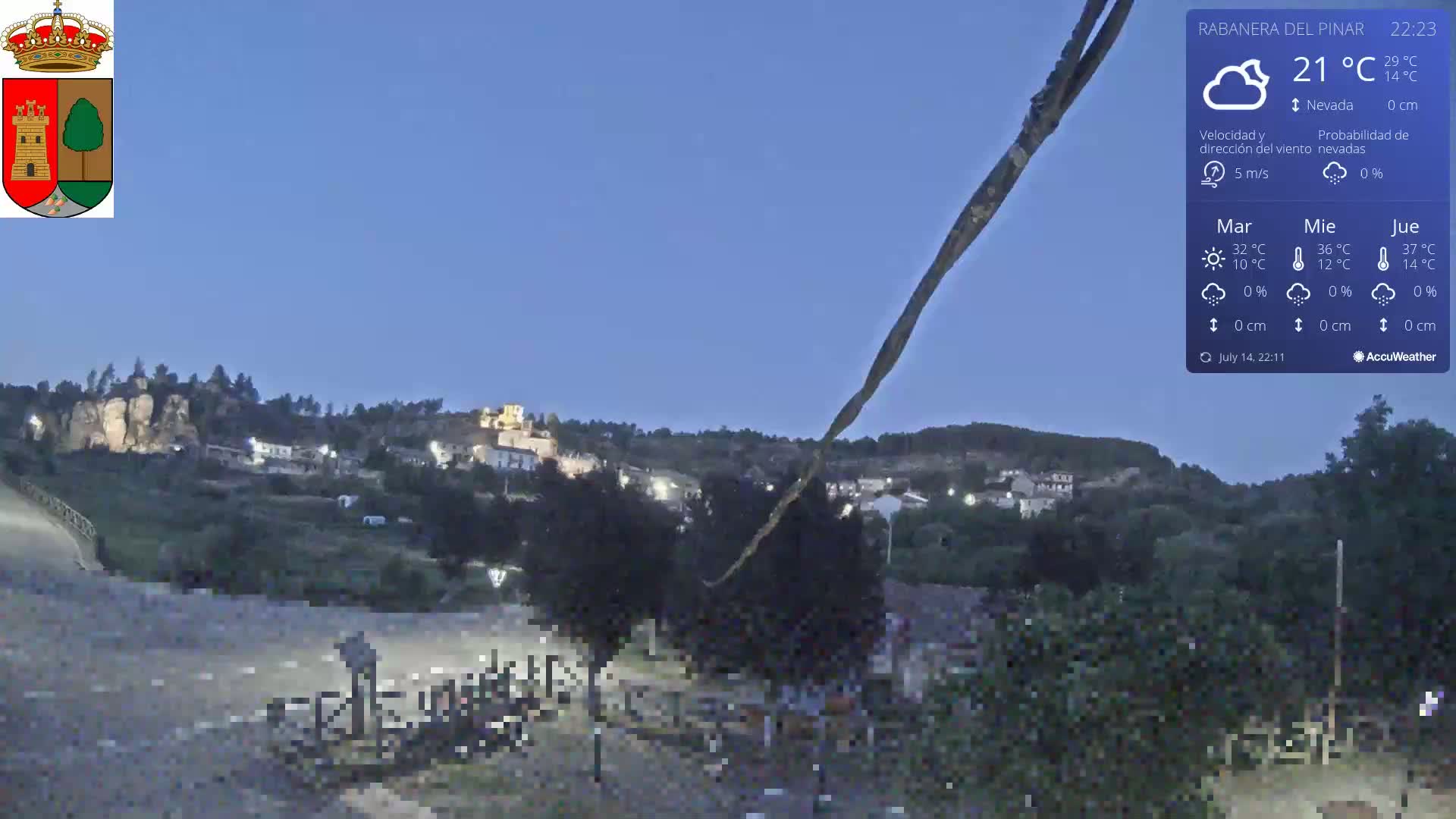 Rabanera del Pinar Village Live Cam - Burgos, Castile&Leon, Spain