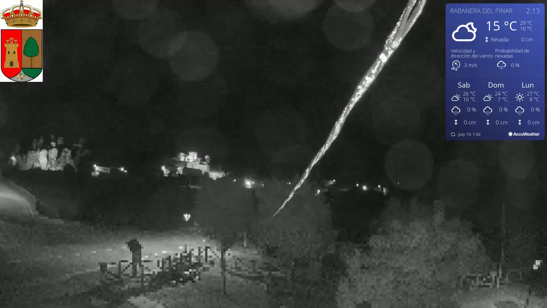 Rabanera del Pinar Village Live Cam - Burgos, Castile&Leon, Spain