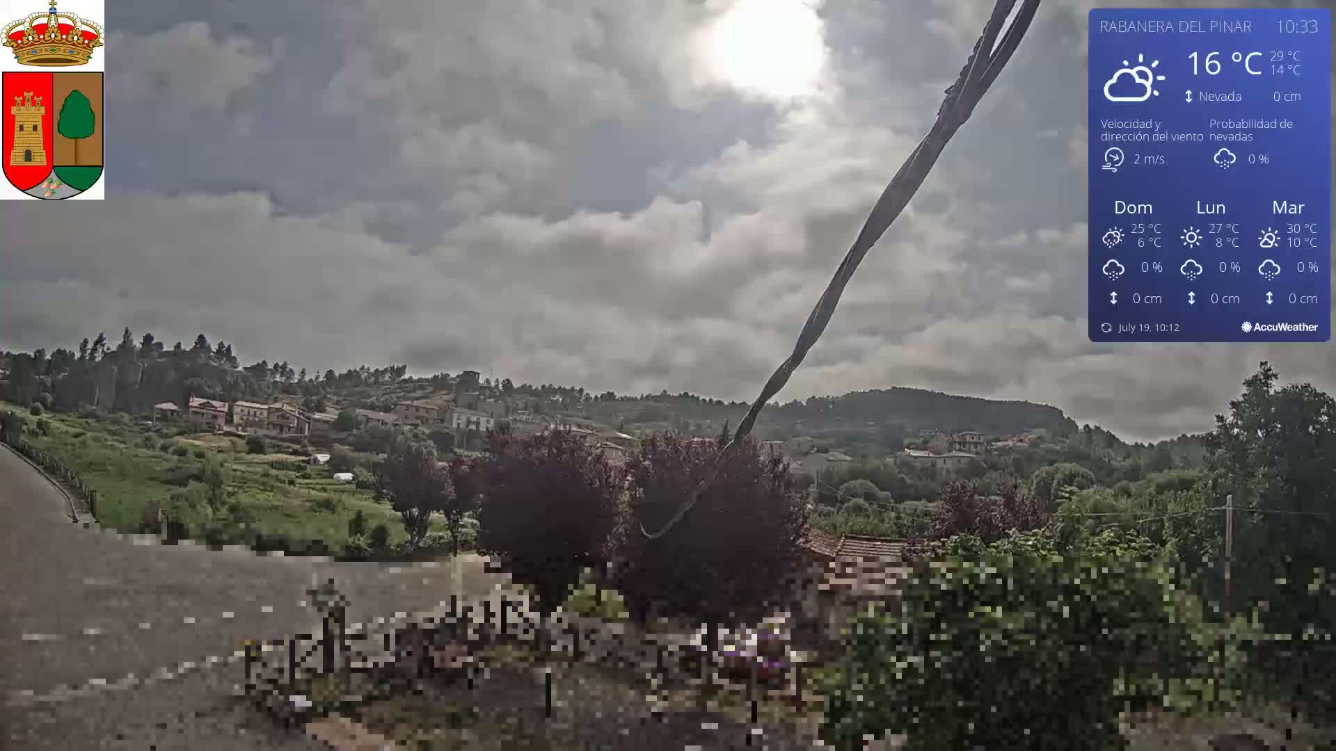 Rabanera del Pinar Village Live Cam - Burgos, Castile&Leon, Spain