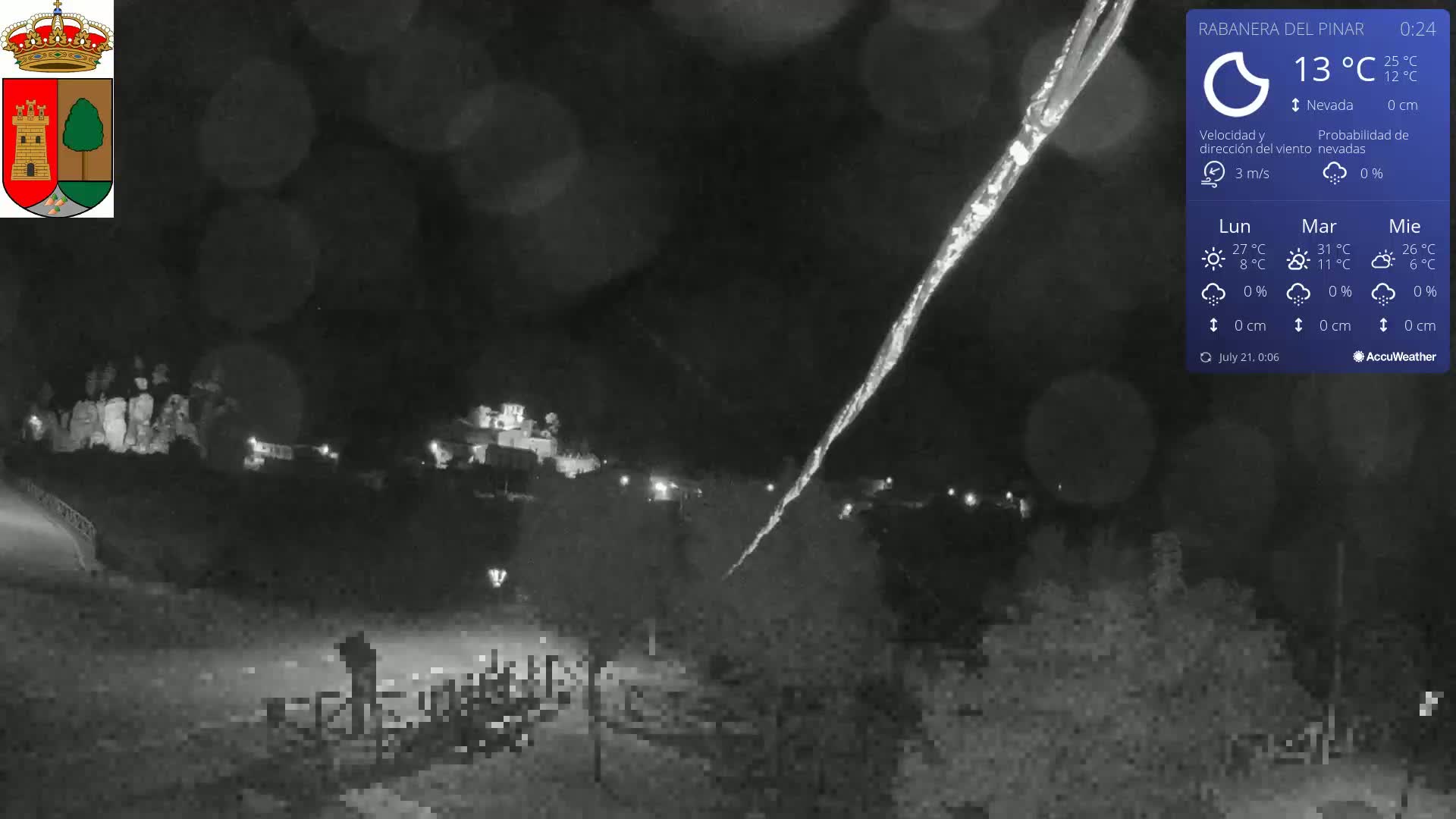 Rabanera del Pinar Village Live Cam - Burgos, Castile&Leon, Spain
