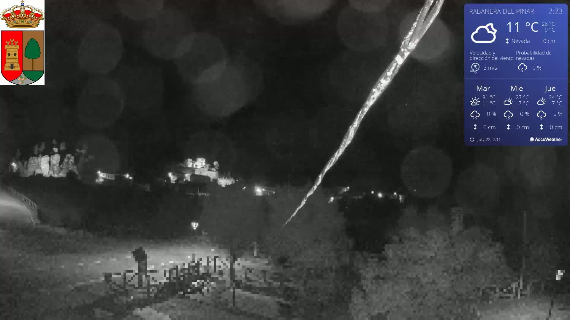 Rabanera del Pinar Village Live Cam - Burgos, Castile&Leon, Spain