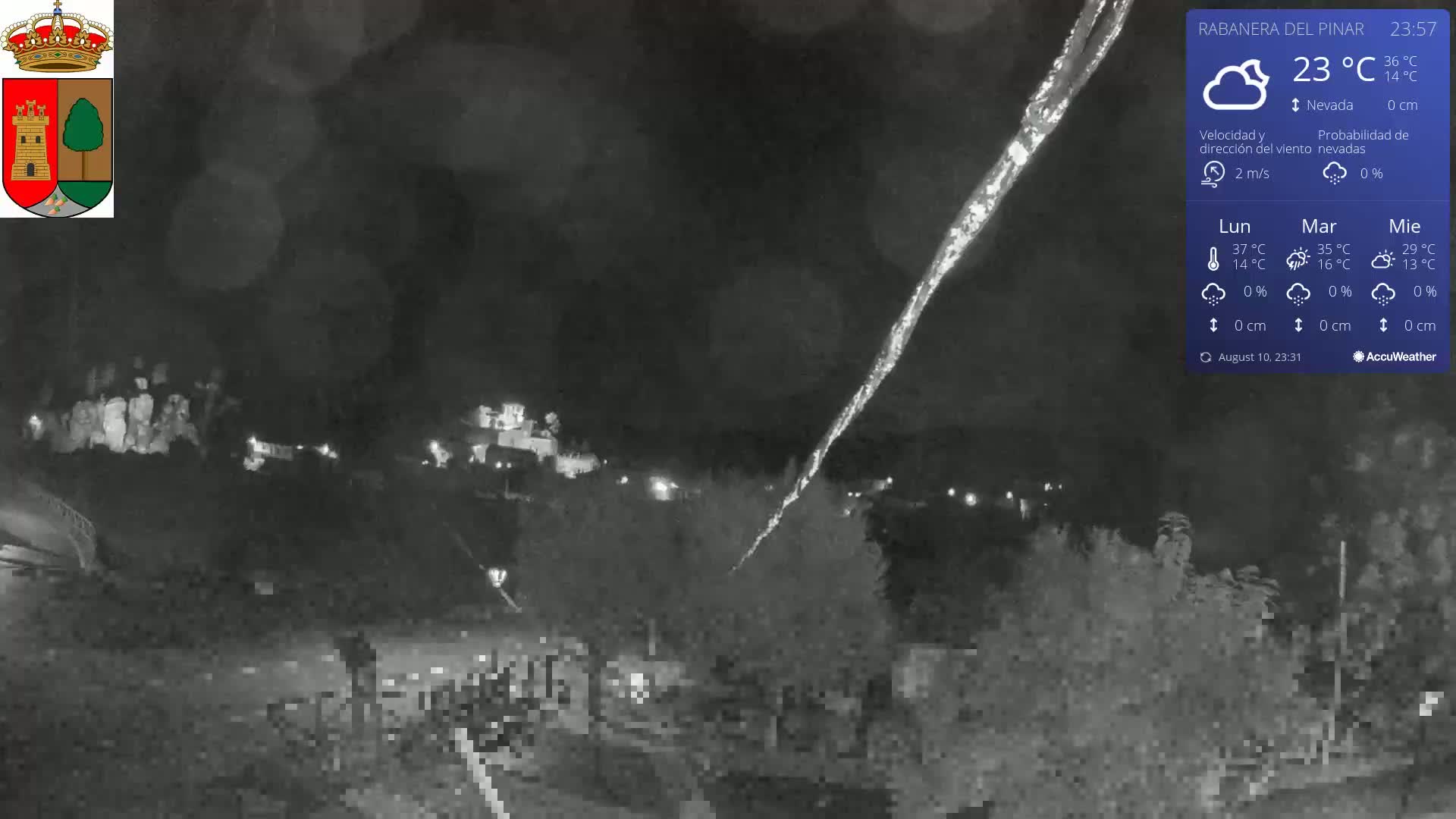 Rabanera del Pinar Village Live Cam - Burgos, Castile&Leon, Spain