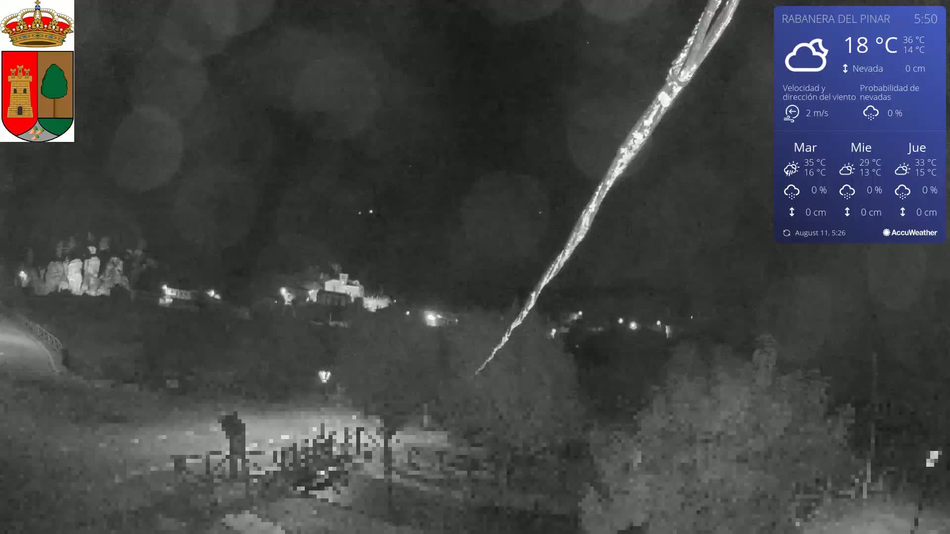 Rabanera del Pinar Village Live Cam - Burgos, Castile&Leon, Spain