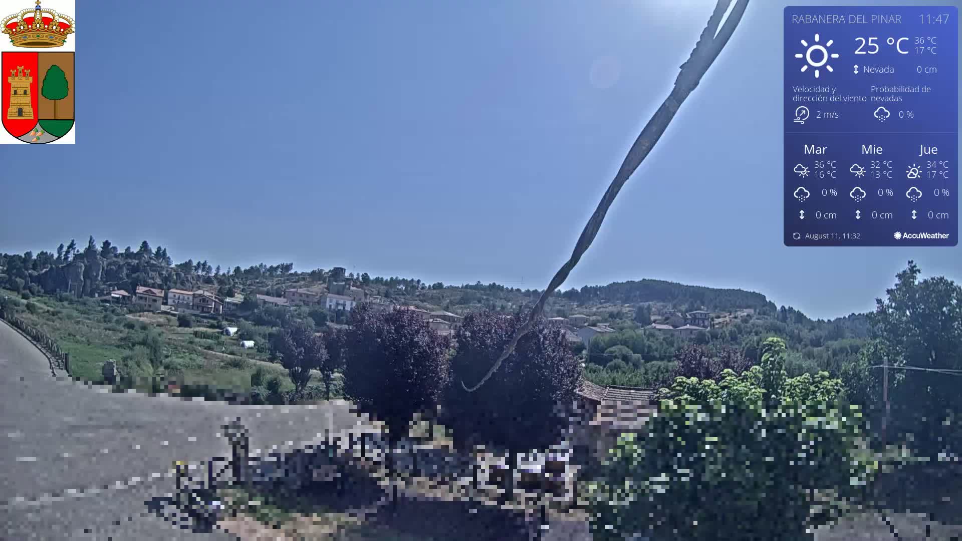 Rabanera del Pinar Village Live Cam - Burgos, Castile&Leon, Spain