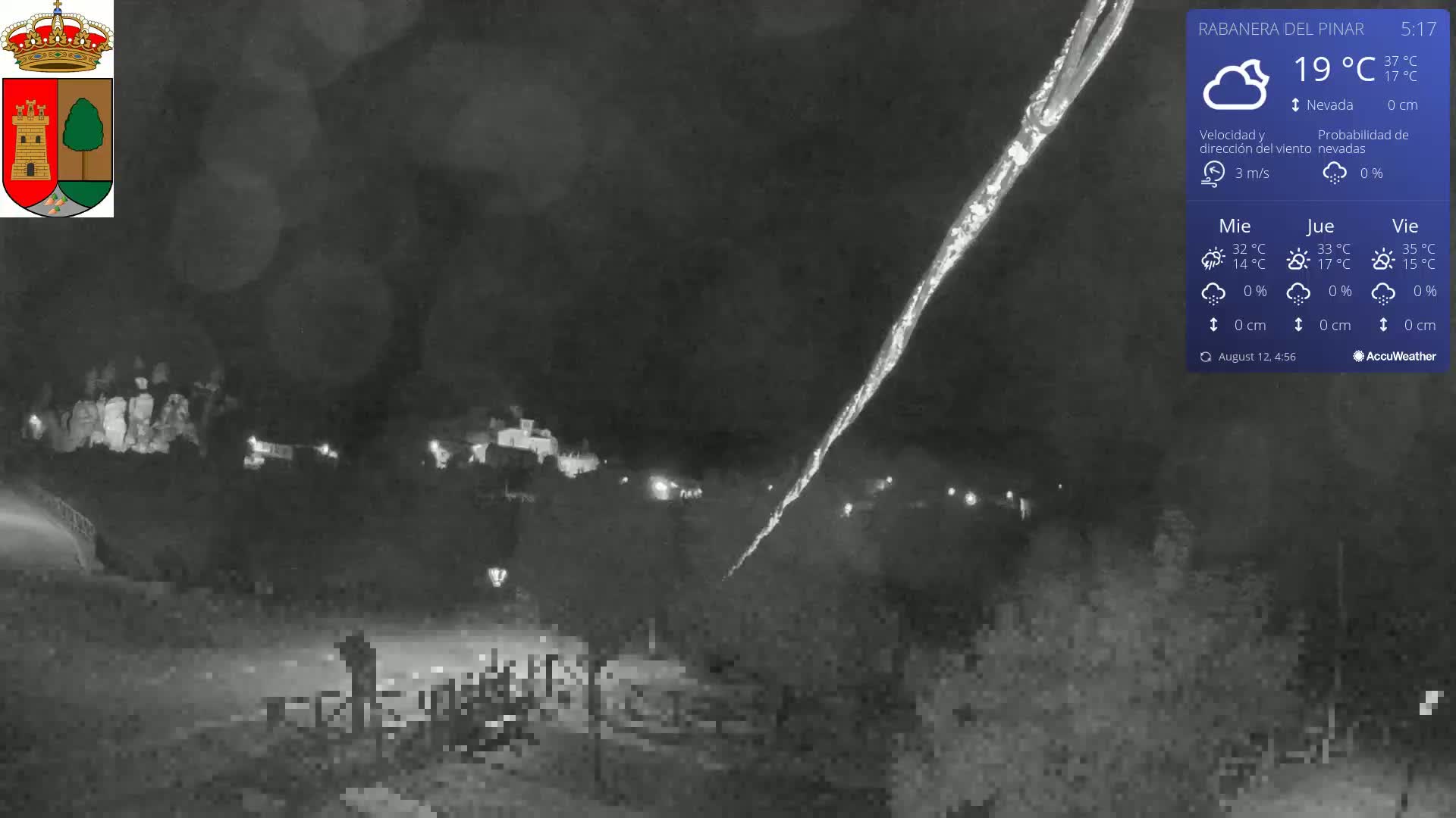Rabanera del Pinar Village Live Cam - Burgos, Castile&Leon, Spain