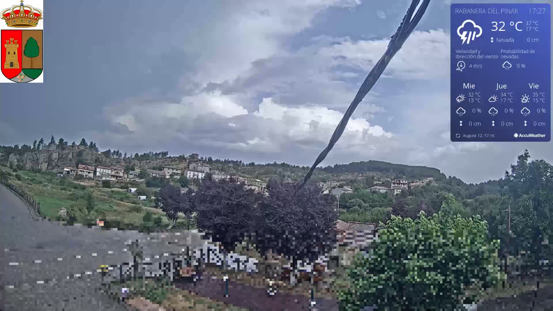 Rabanera del Pinar Village Live Cam - Burgos, Castile&Leon, Spain