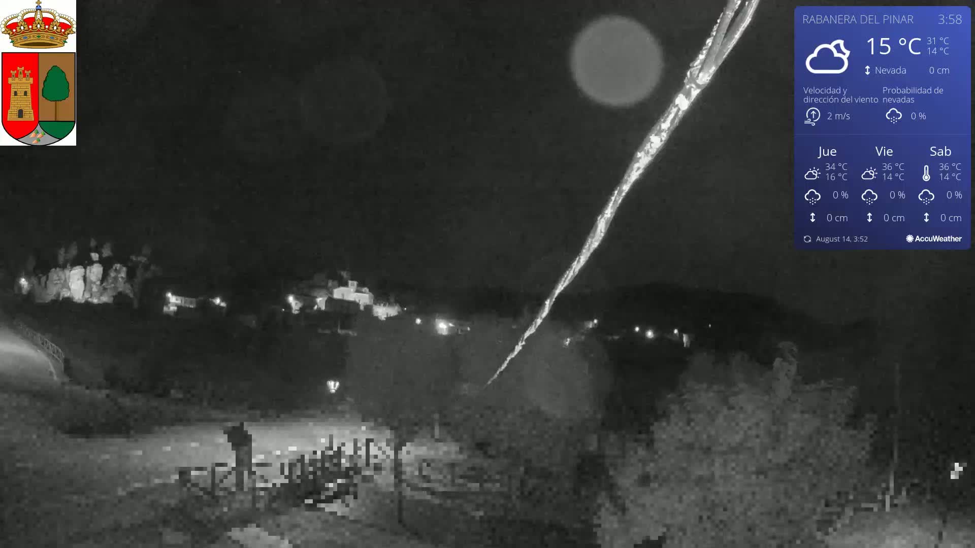 Rabanera del Pinar Village Live Cam - Burgos, Castile&Leon, Spain