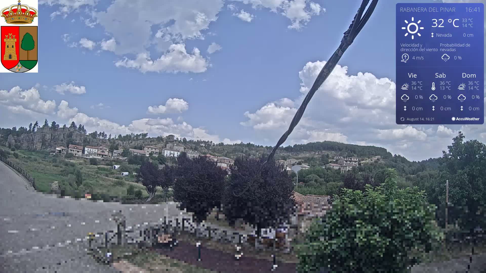 Rabanera del Pinar Village Live Cam - Burgos, Castile&Leon, Spain