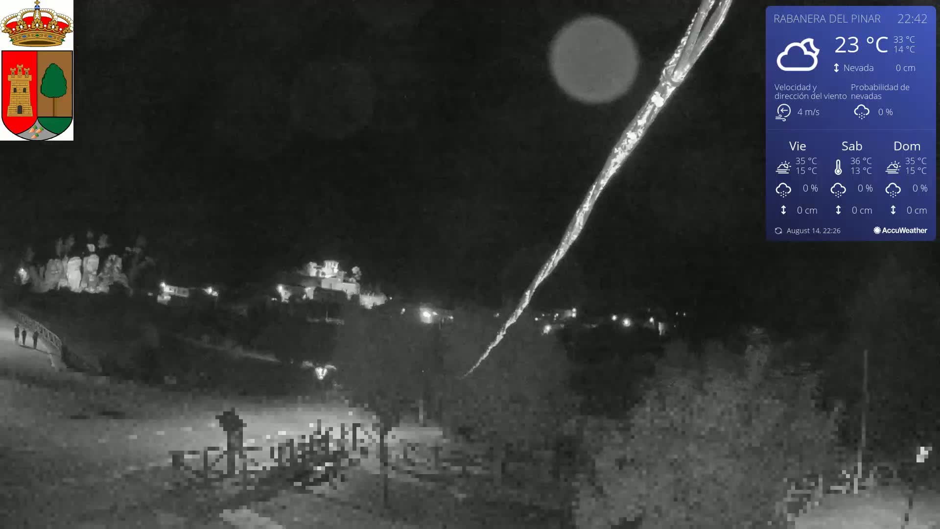 Rabanera del Pinar Village Live Cam - Burgos, Castile&Leon, Spain