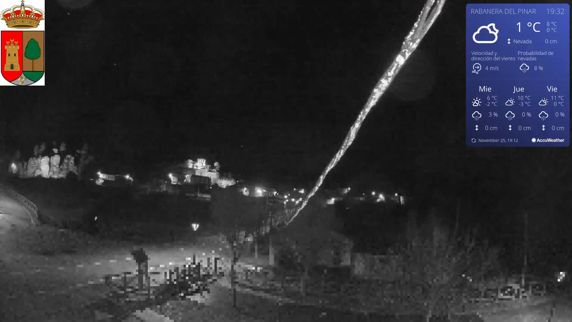 Rabanera del Pinar Village Live Cam - Burgos, Castile&Leon, Spain