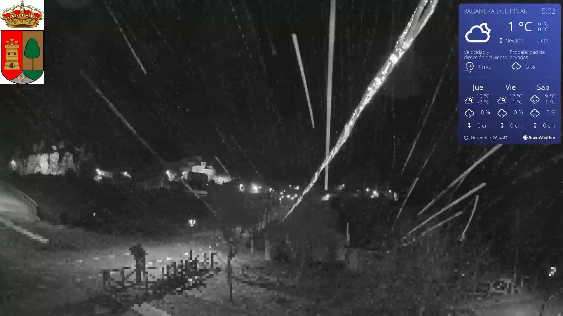 Rabanera del Pinar Village Live Cam - Burgos, Castile&Leon, Spain