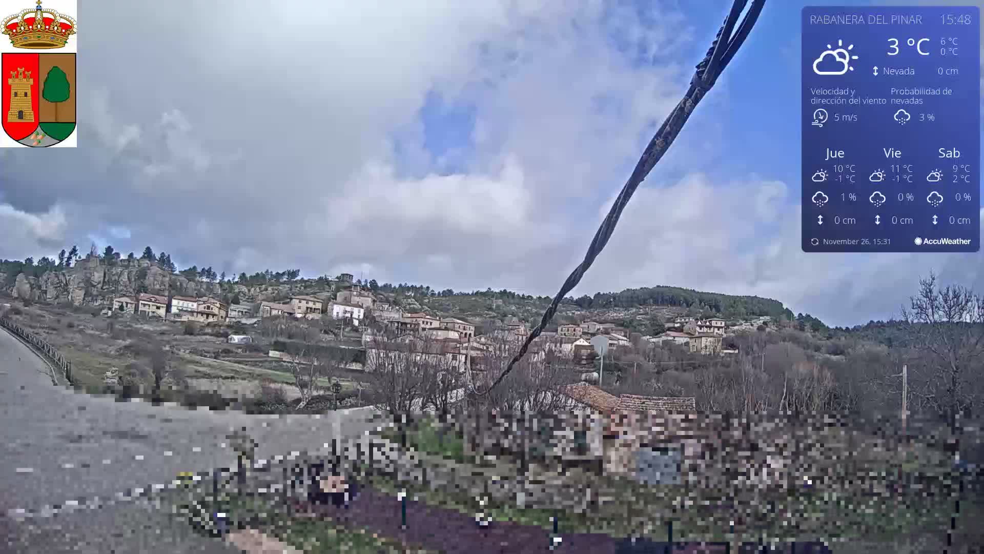 Rabanera del Pinar Village Live Cam - Burgos, Castile&Leon, Spain
