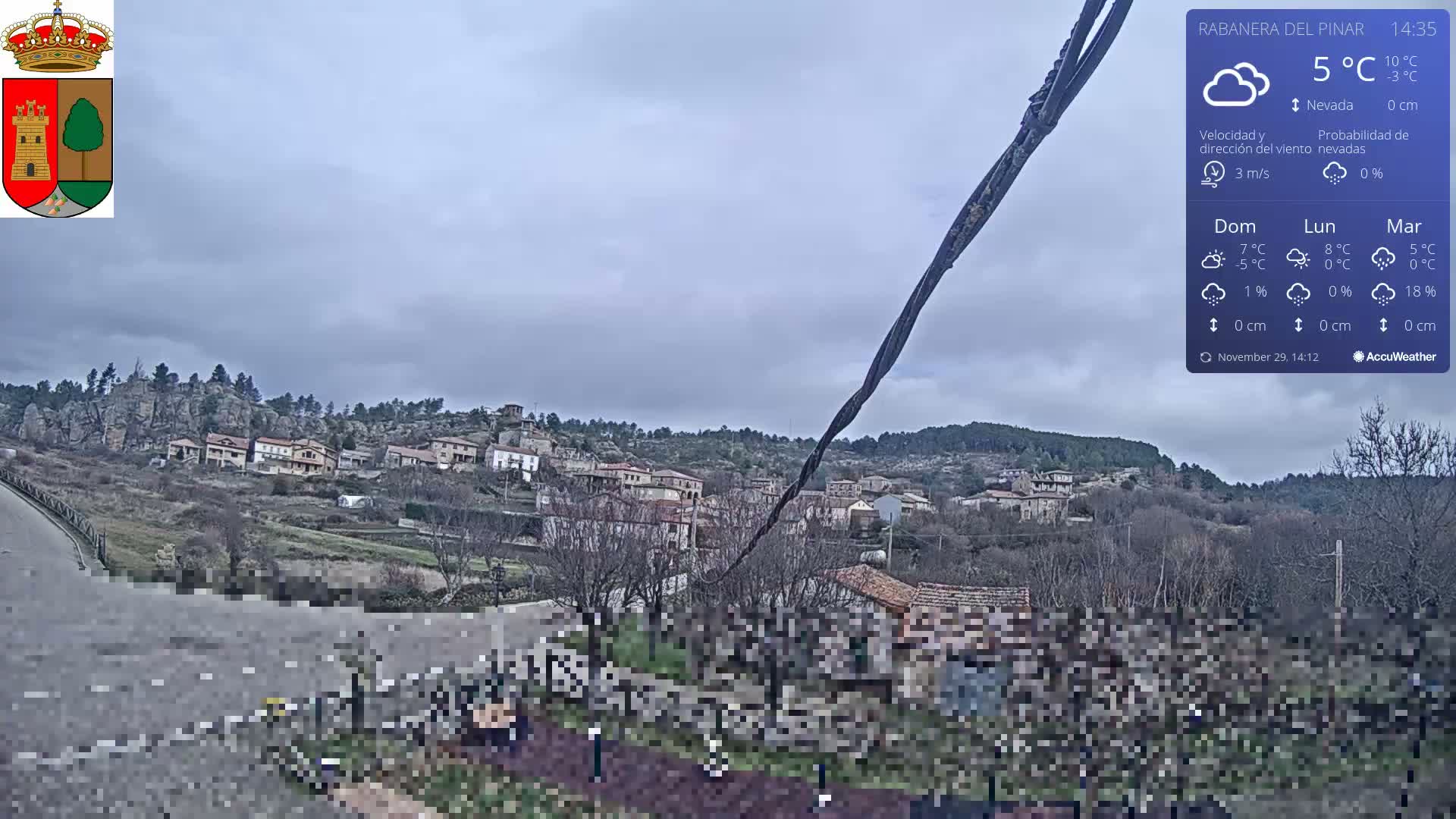Rabanera del Pinar Village Live Cam - Burgos, Castile&Leon, Spain