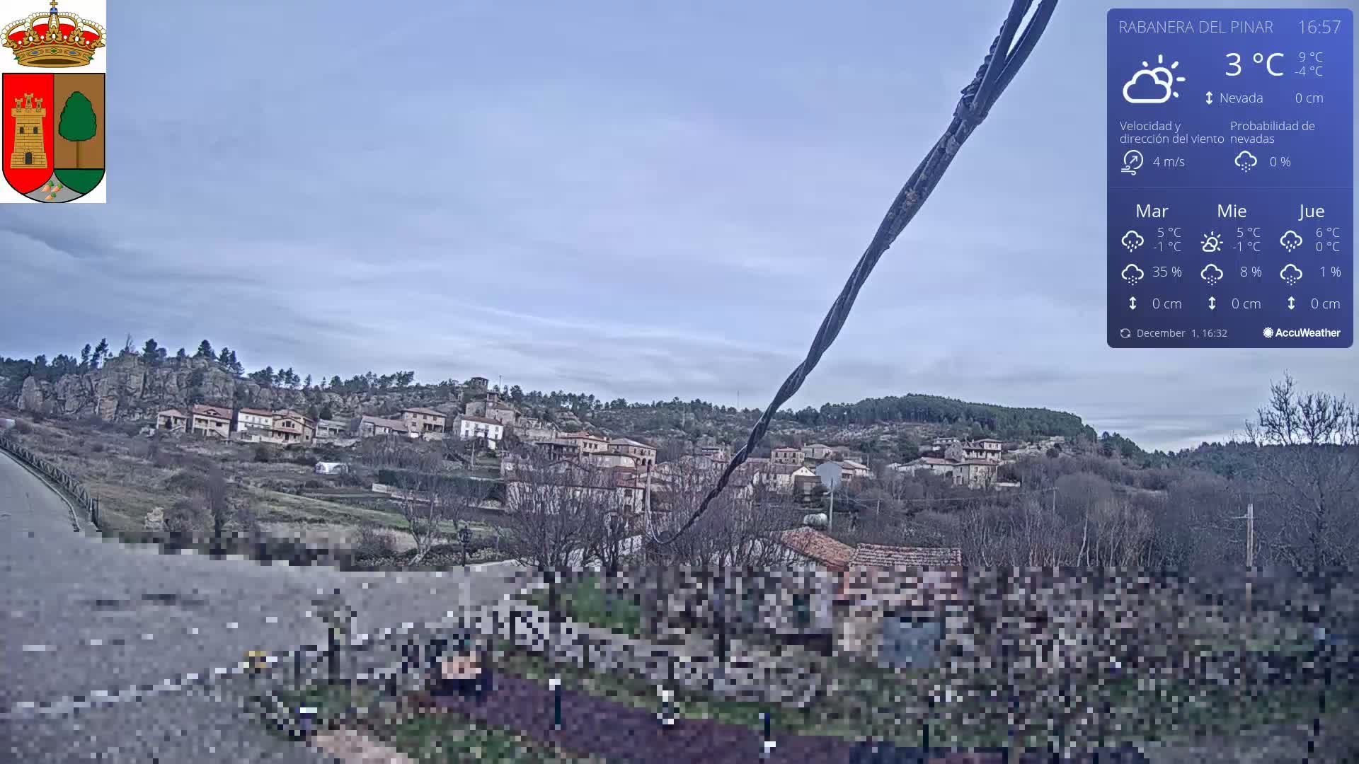 Rabanera del Pinar Village Live Cam - Burgos, Castile&Leon, Spain