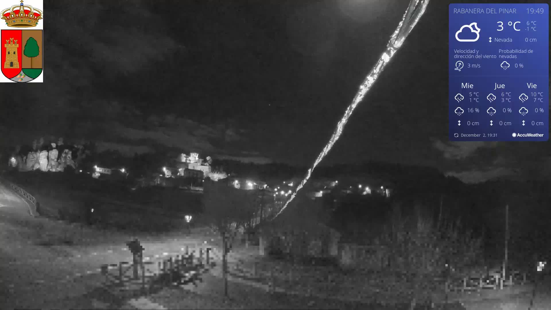 Rabanera del Pinar Village Live Cam - Burgos, Castile&Leon, Spain