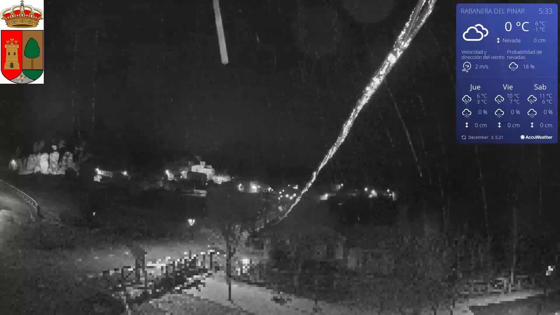 Rabanera del Pinar Village Live Cam - Burgos, Castile&Leon, Spain