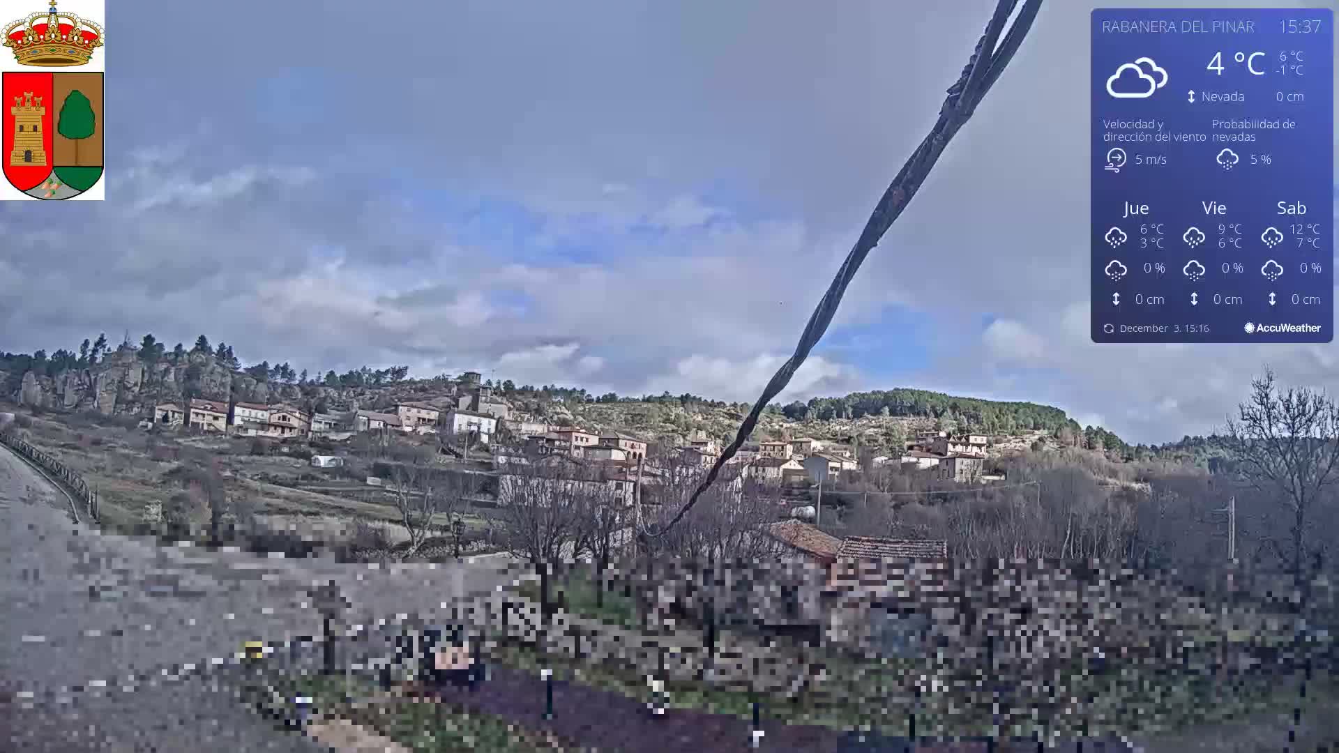 Rabanera del Pinar Village Live Cam - Burgos, Castile&Leon, Spain