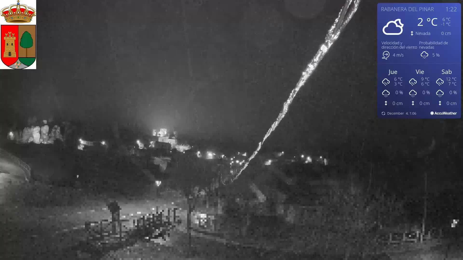 Rabanera del Pinar Village Live Cam - Burgos, Castile&Leon, Spain