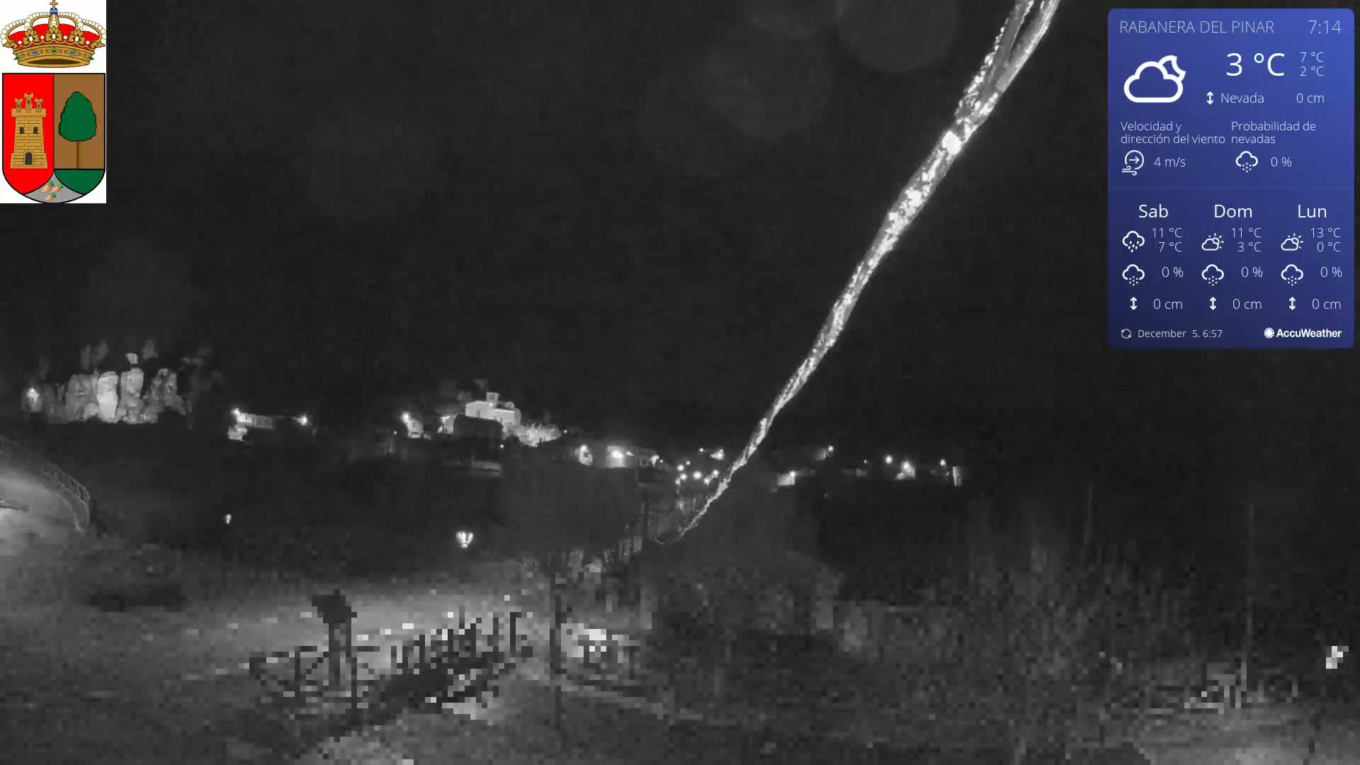 Rabanera del Pinar Village Live Cam - Burgos, Castile&Leon, Spain