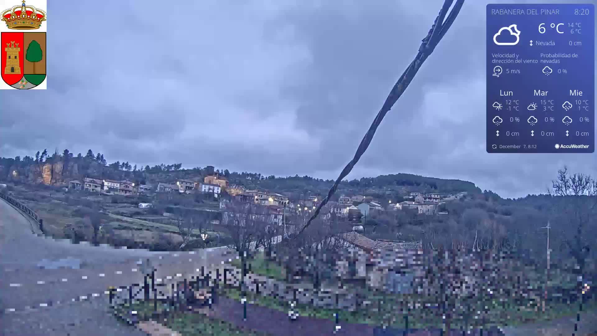 Rabanera del Pinar Village Live Cam - Burgos, Castile&Leon, Spain