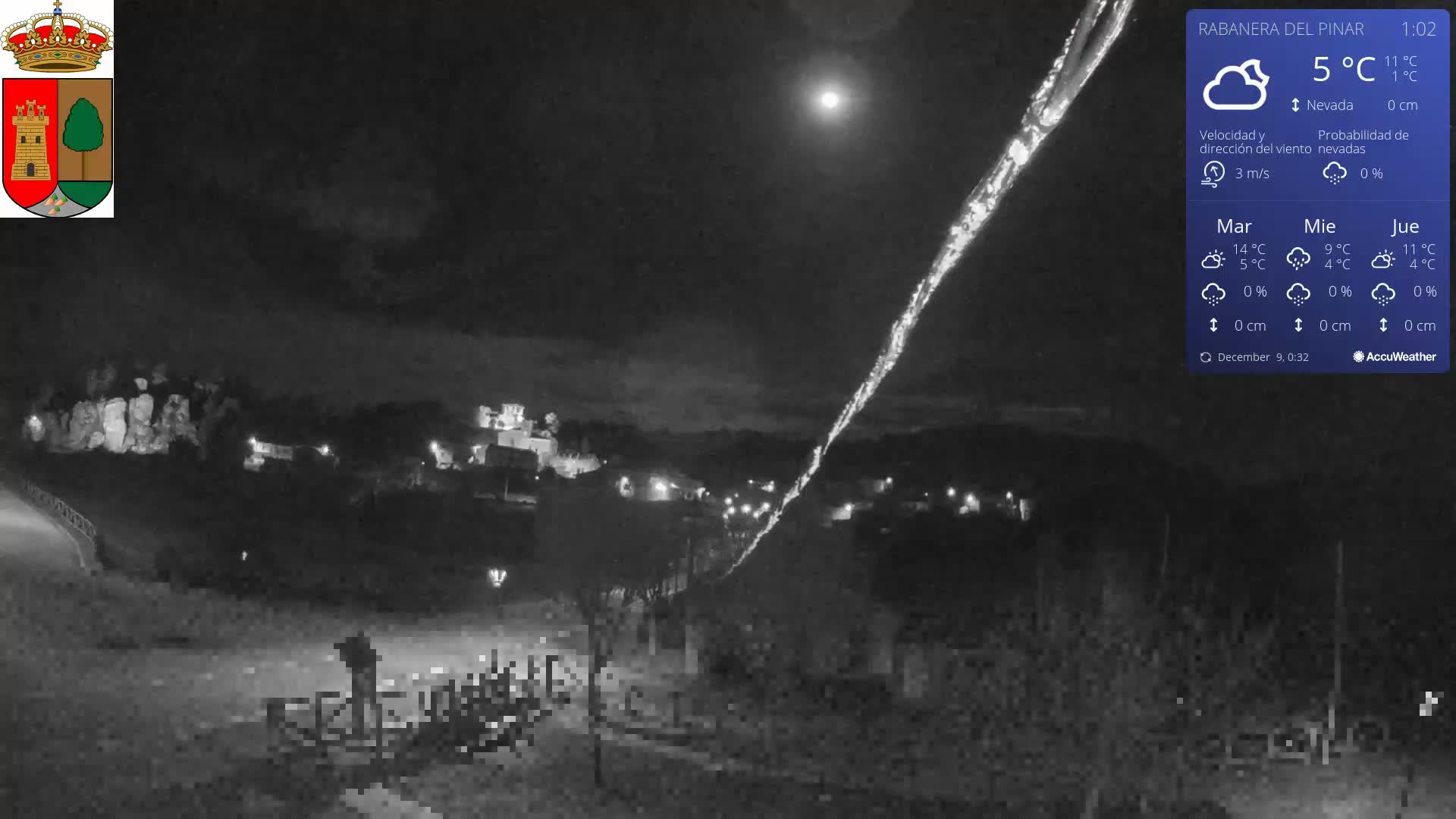 Rabanera del Pinar Village Live Cam - Burgos, Castile&Leon, Spain