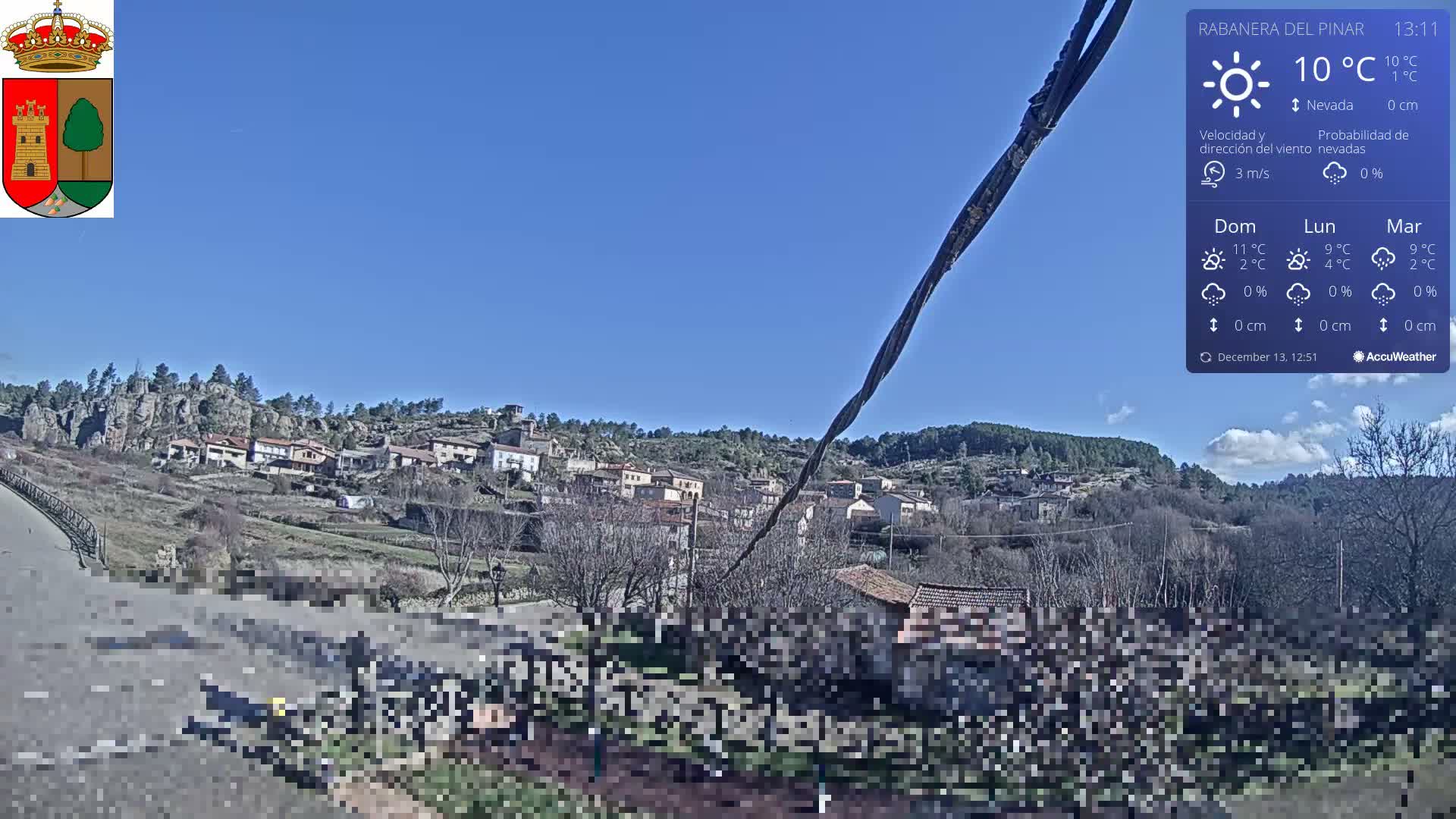 Rabanera del Pinar Village Live Cam - Burgos, Castile&Leon, Spain