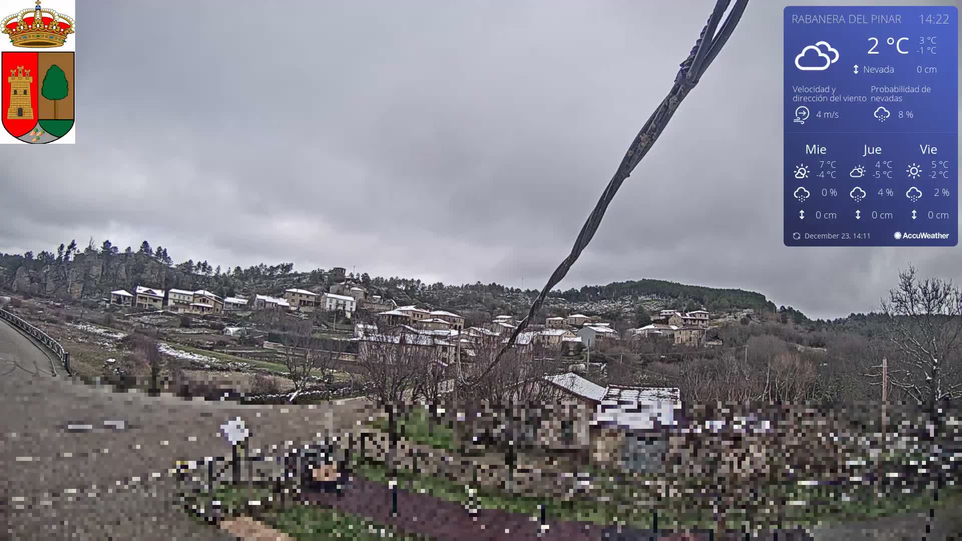 Rabanera del Pinar Village Live Cam - Burgos, Castile&Leon, Spain
