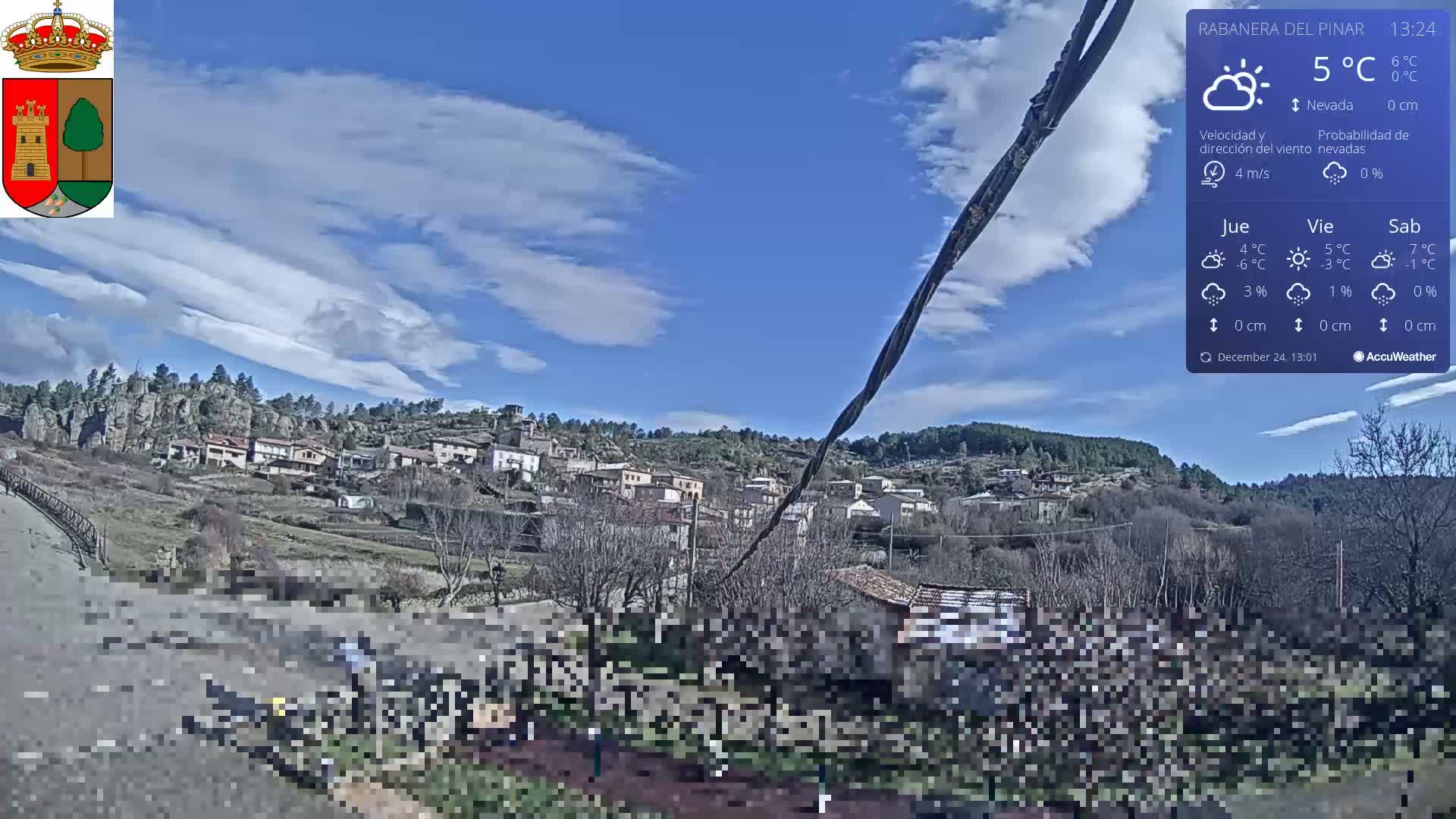 Rabanera del Pinar Village Live Cam - Burgos, Castile&Leon, Spain