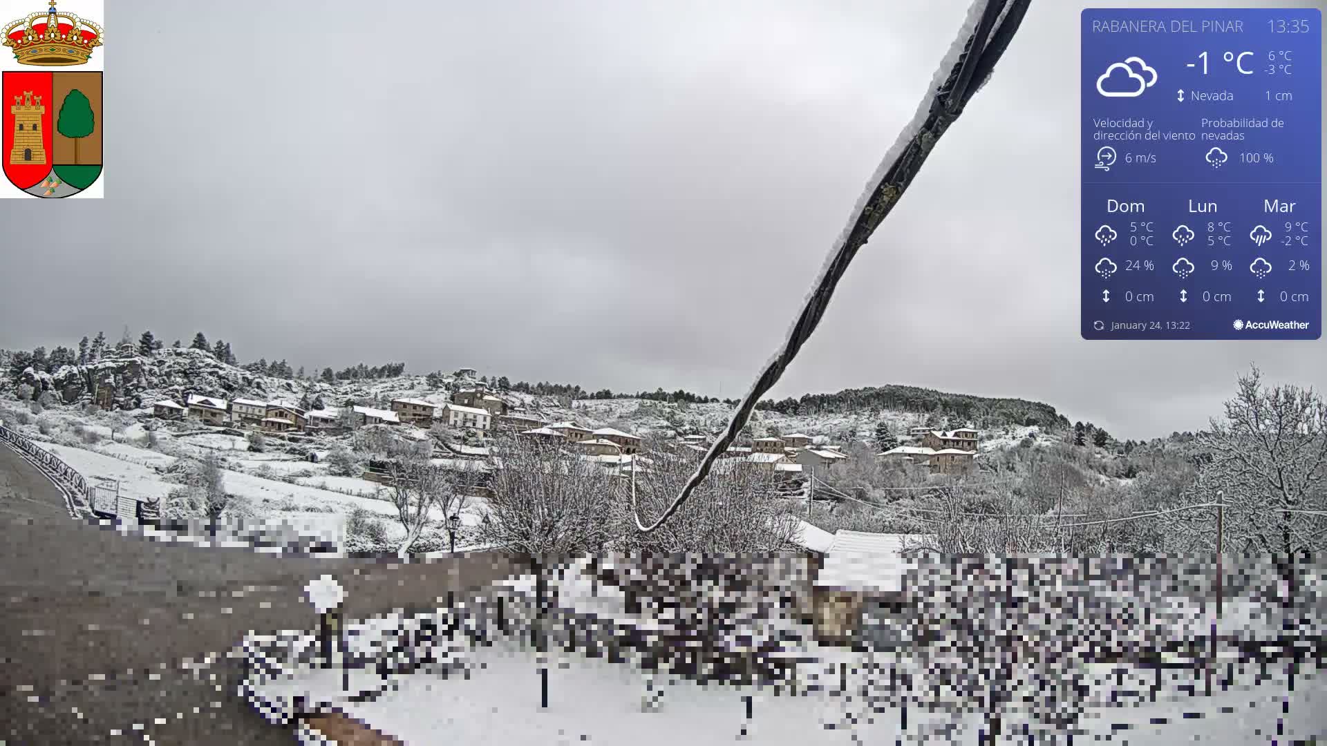 Rabanera del Pinar Village Live Cam - Burgos, Castile&Leon, Spain