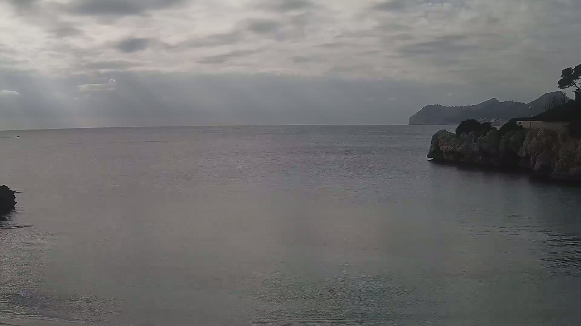 Capdepera, Playa de Cala Gat Beach Live Cam - Mallorca, Balearic Islands, Spain