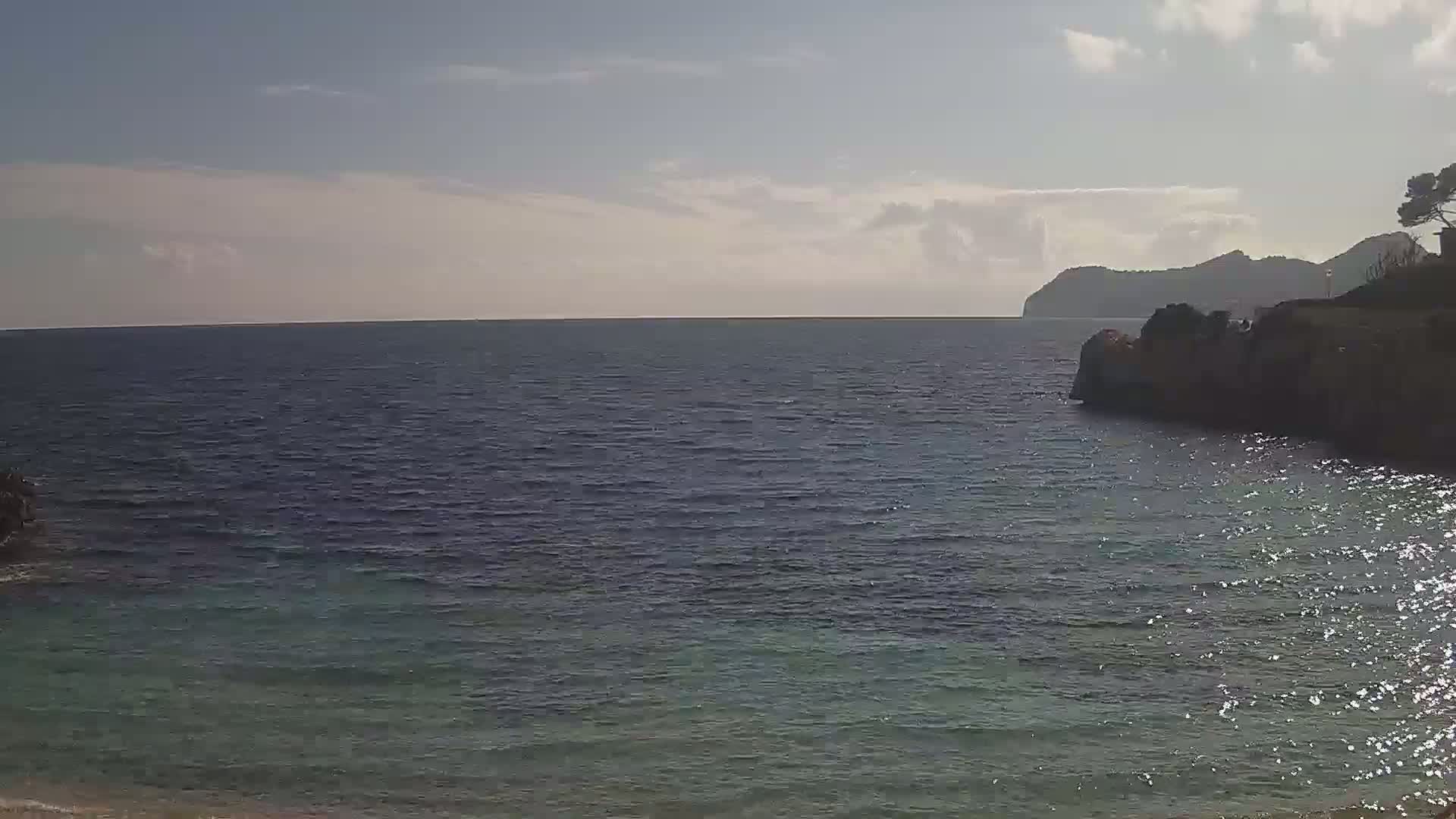 Capdepera, Playa de Cala Gat Beach Live Cam - Mallorca, Balearic Islands, Spain