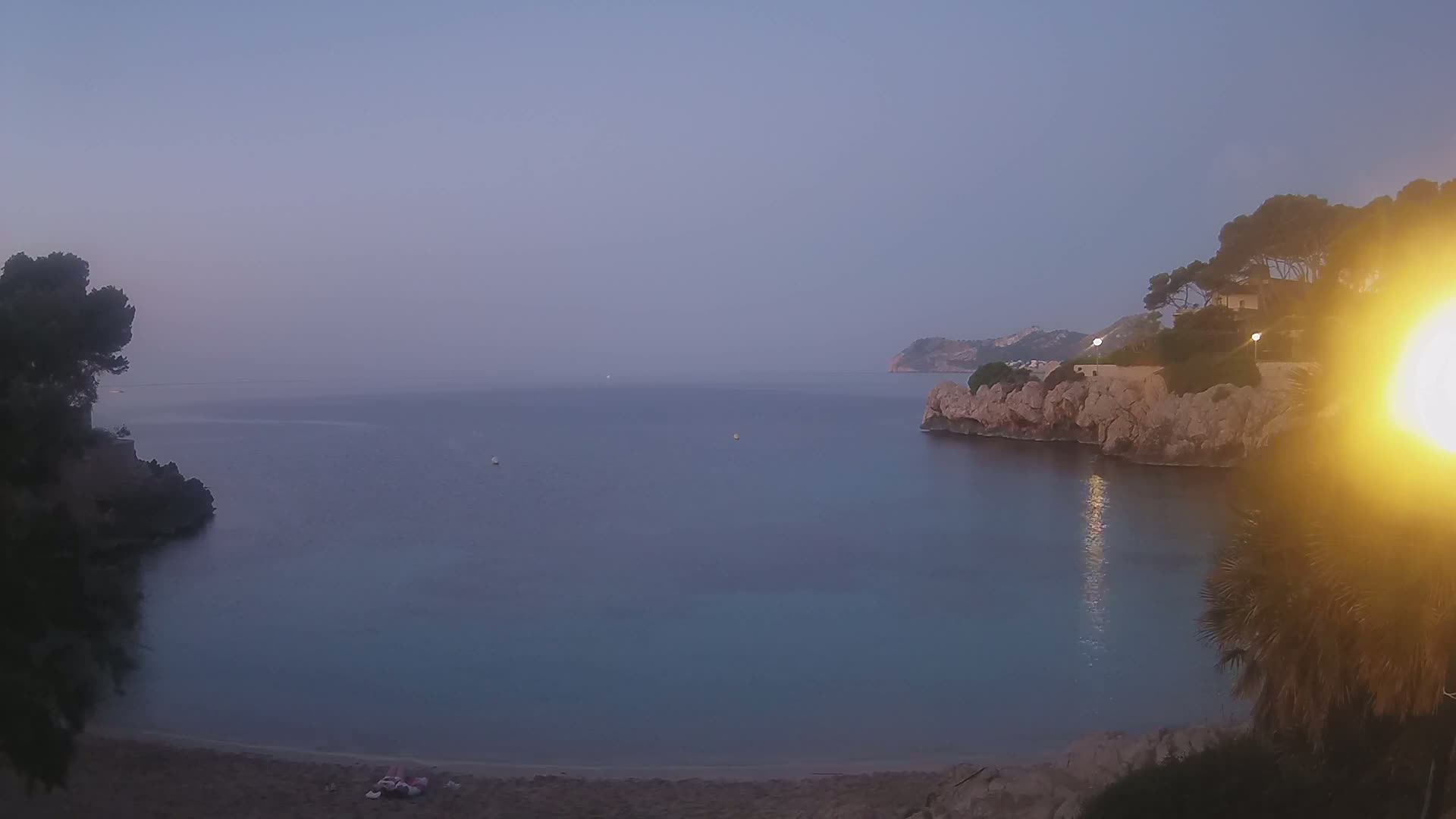 Capdepera, Playa de Cala Gat Beach Live Cam - Mallorca, Balearic Islands, Spain