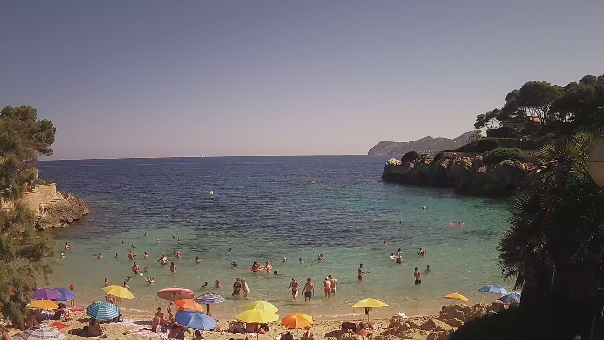 Capdepera, Playa de Cala Gat Beach Live Cam - Mallorca, Balearic Islands, Spain
