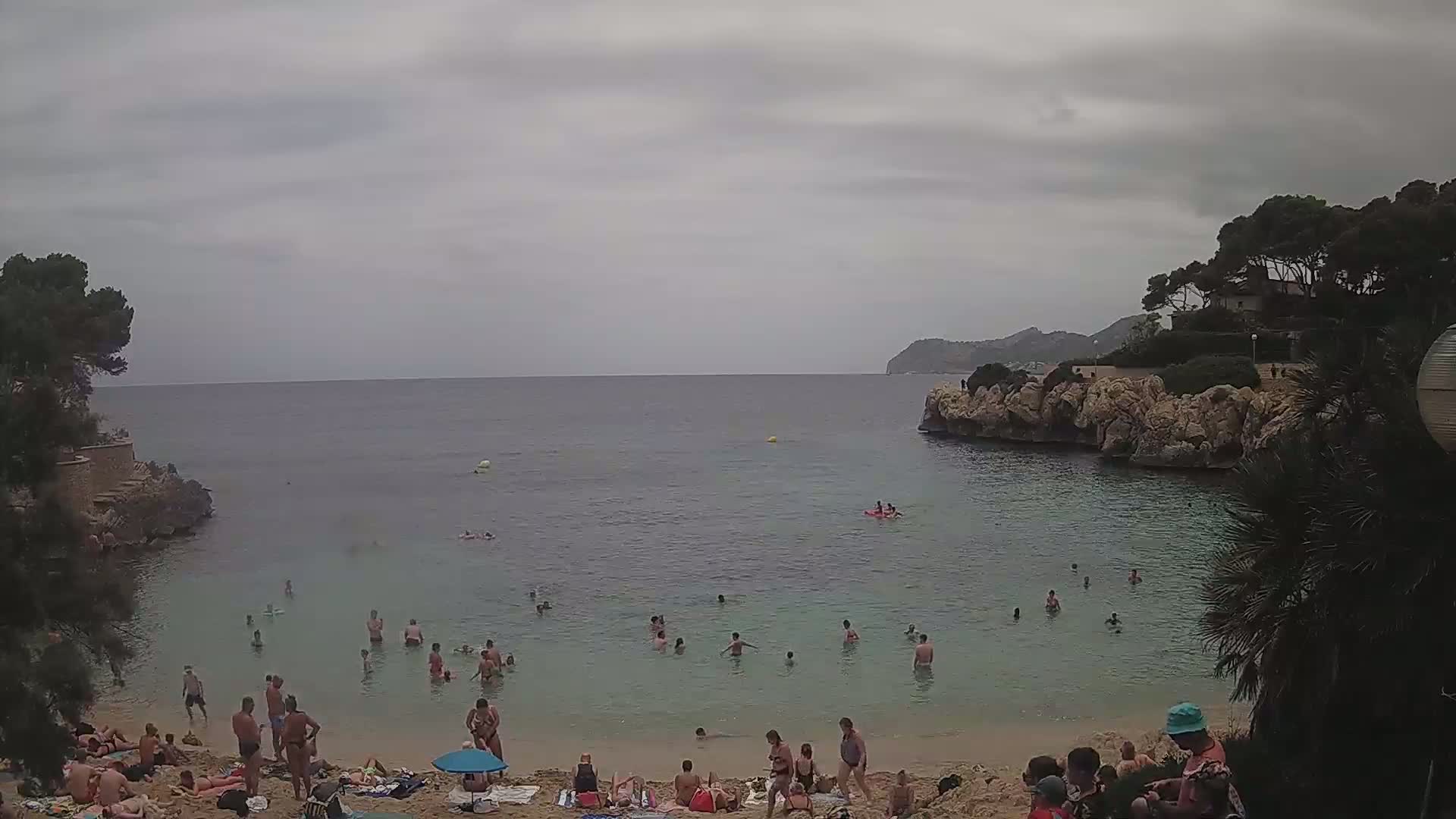 Capdepera, Playa de Cala Gat Beach Live Cam - Mallorca, Balearic Islands, Spain