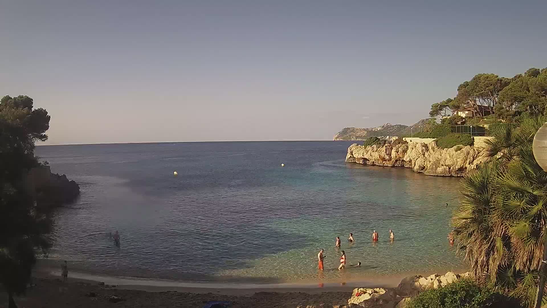 Capdepera, Playa de Cala Gat Beach Live Cam - Mallorca, Balearic Islands, Spain