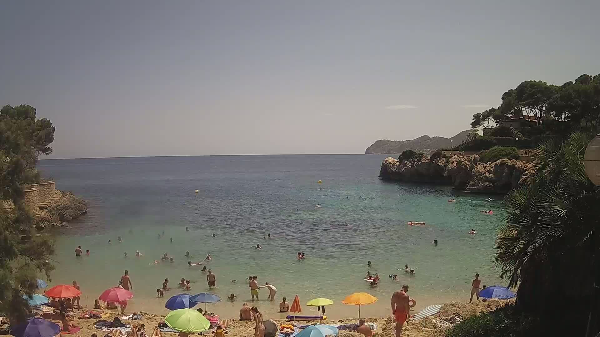Capdepera, Playa de Cala Gat Beach Live Cam - Mallorca, Balearic Islands, Spain