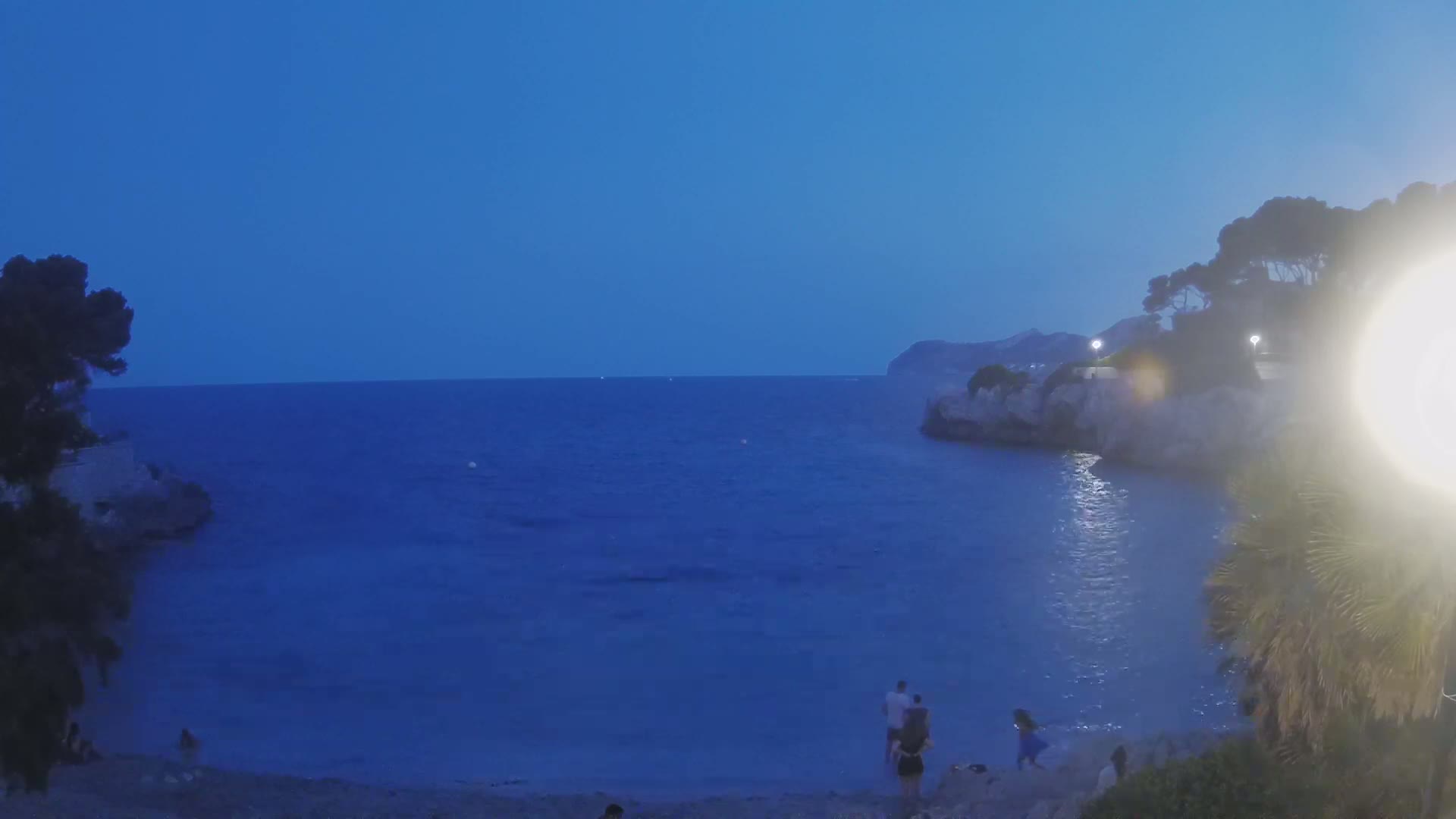 Capdepera, Playa de Cala Gat Beach Live Cam - Mallorca, Balearic Islands, Spain