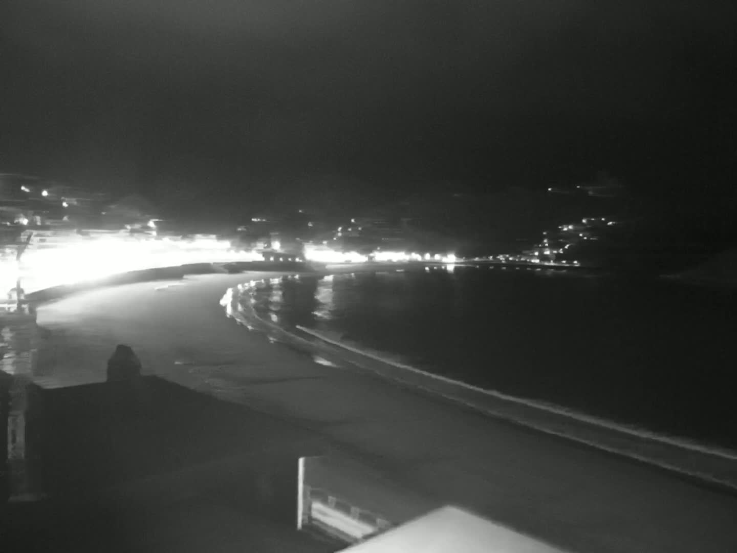San Sebastian, Playa La Concha Beach Live Cam - Gipuzkoa, Basque, Spain