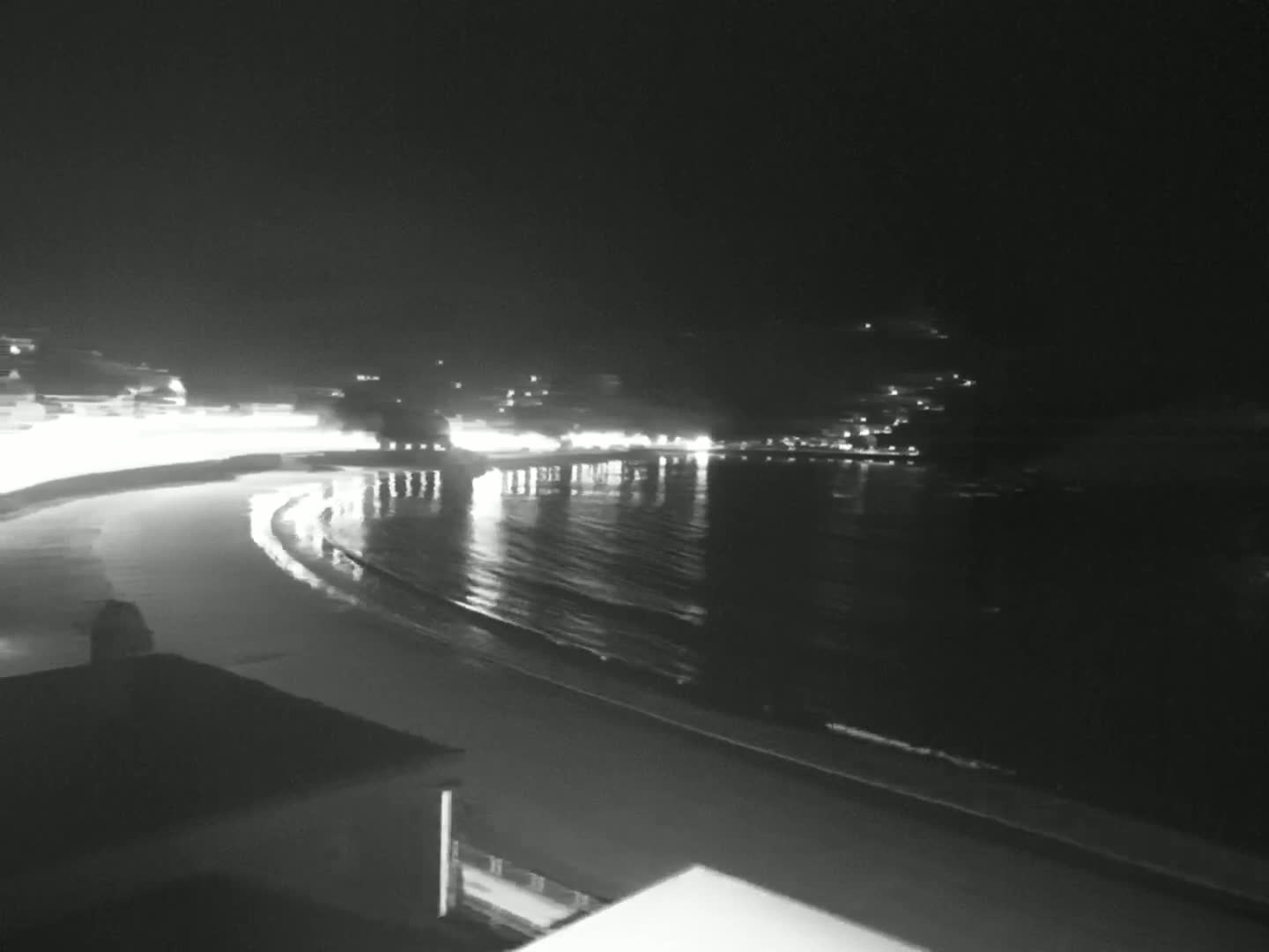 San Sebastian, Playa La Concha Beach Live Cam - Gipuzkoa, Basque, Spain