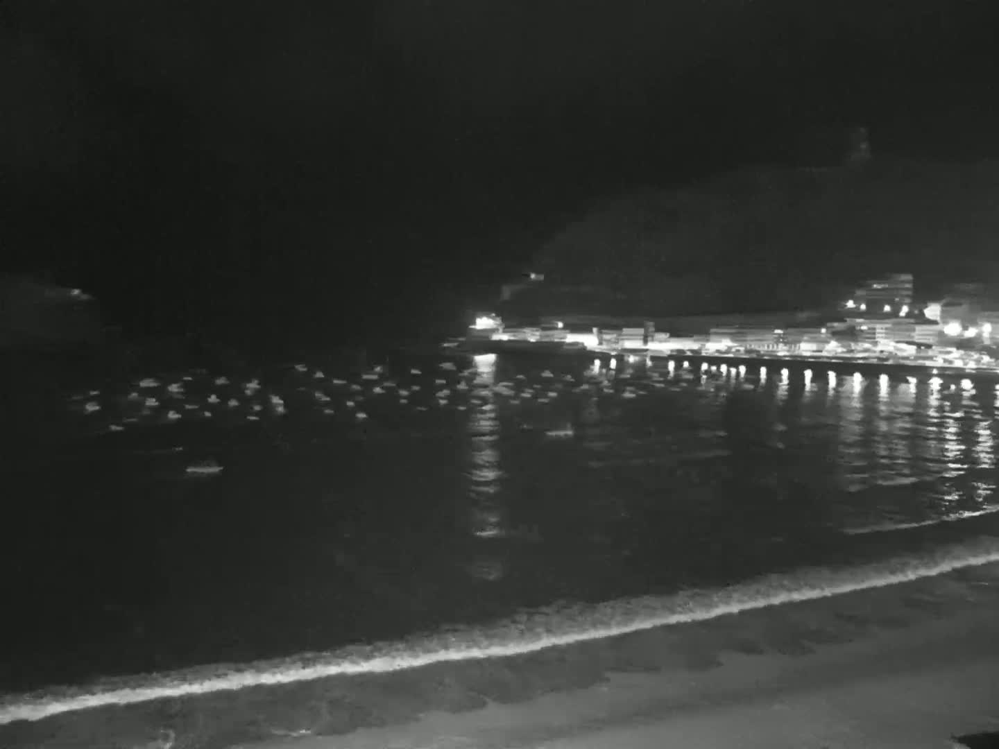 San Sebastian, Playa La Concha Beach Live Cam - Gipuzkoa, Basque, Spain