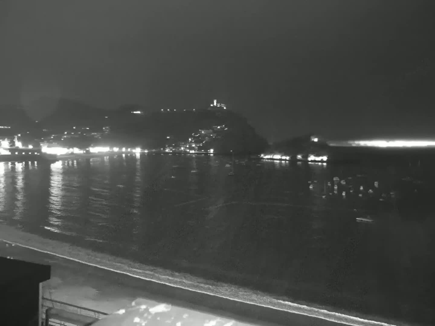 San Sebastian, Playa La Concha Beach Live Cam - Gipuzkoa, Basque, Spain