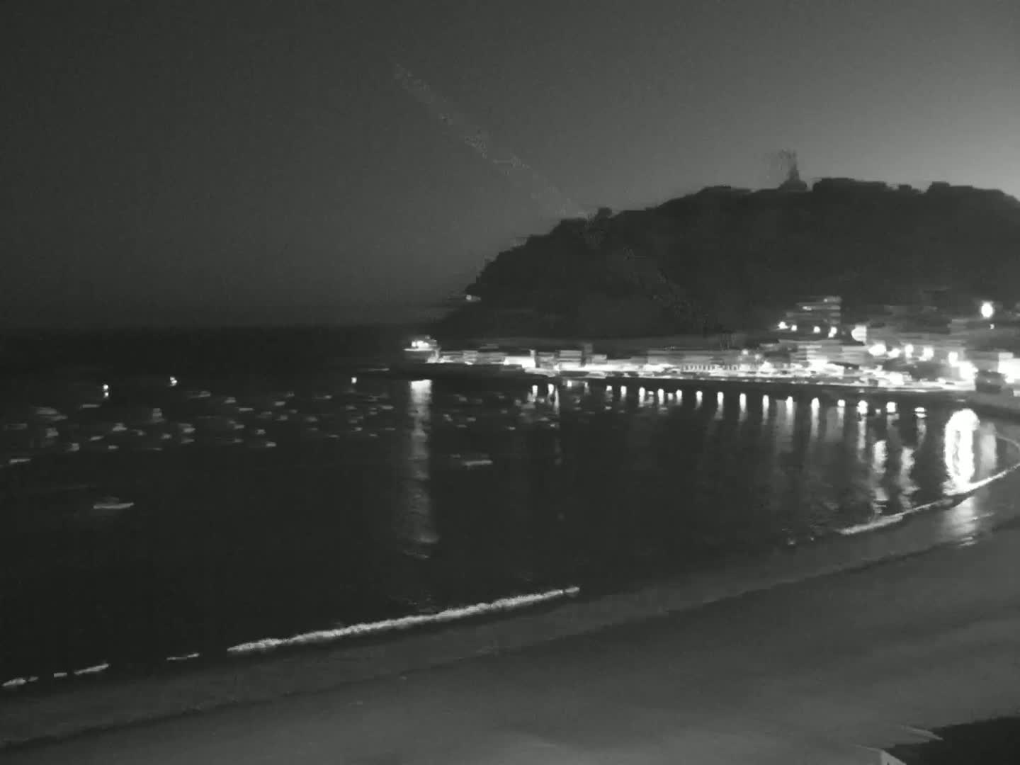 San Sebastian, Playa La Concha Beach Live Cam - Gipuzkoa, Basque, Spain