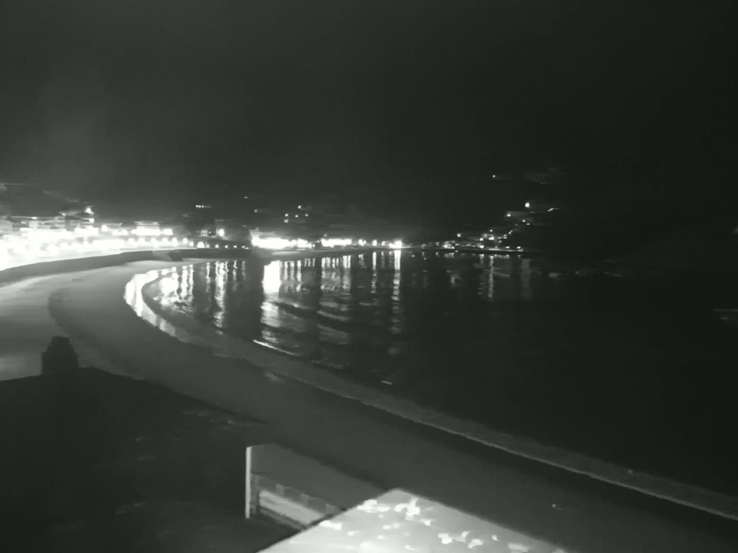 San Sebastian, Playa La Concha Beach Live Cam - Gipuzkoa, Basque, Spain