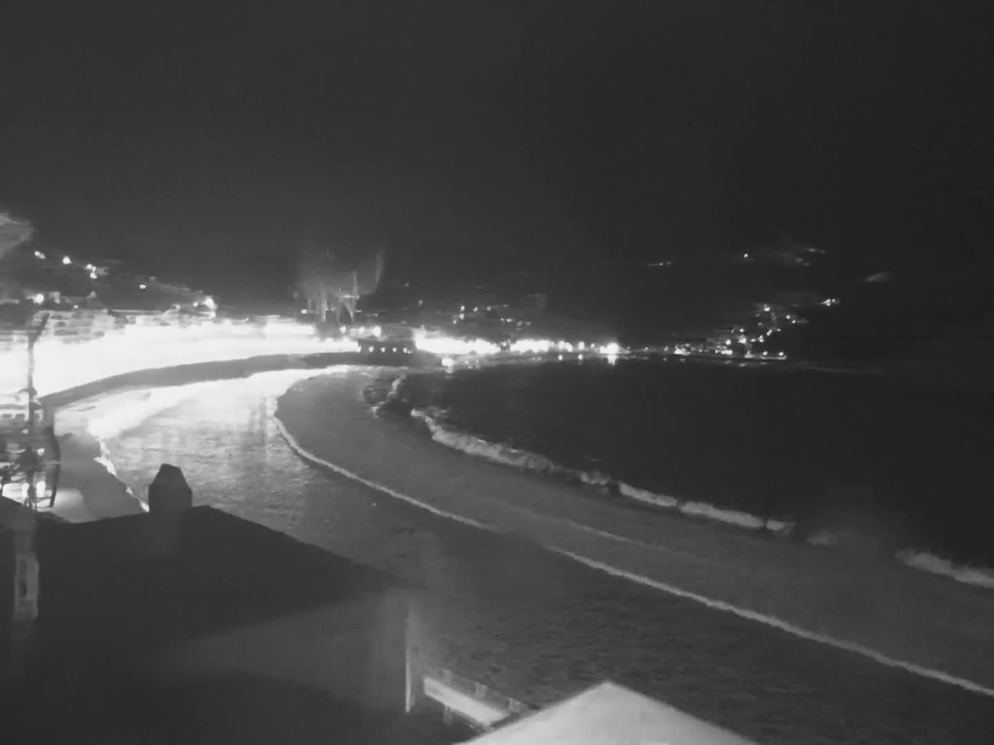 San Sebastian, Playa La Concha Beach Live Cam - Gipuzkoa, Basque, Spain